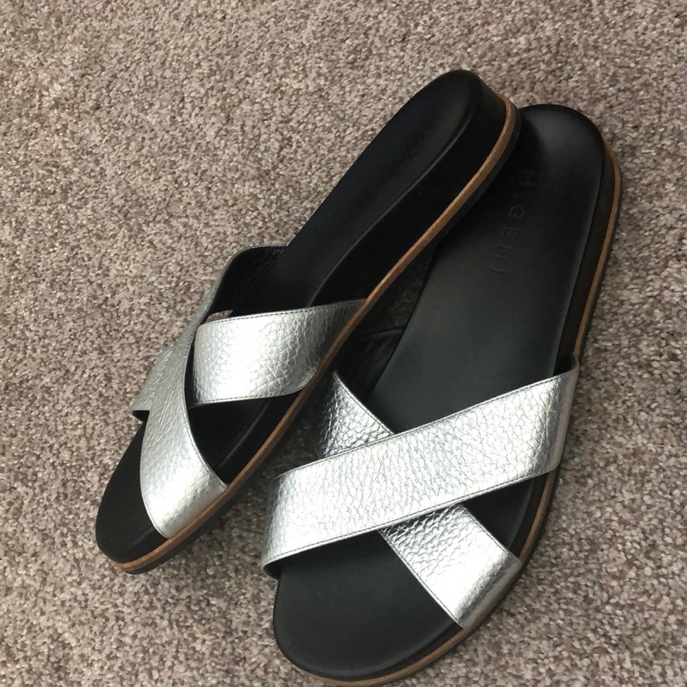 M. Gemi silver cross over slides - Picture 3 of 5